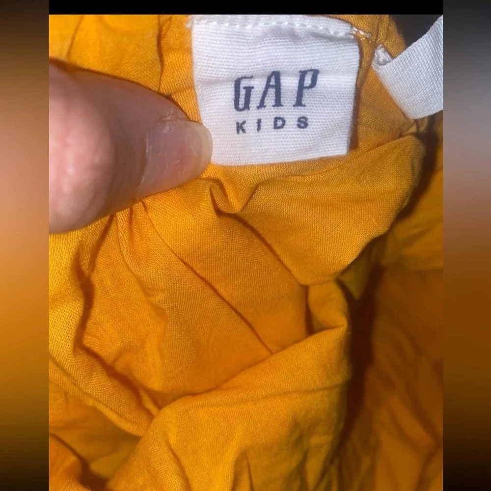 Gap girl criss cross open back floral dress size M(8) - Picture 9 of 10